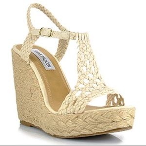 Steve Madden Crochet Espadrille Sandal Wedge